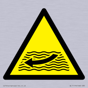 W509  Warning: Strong river flows